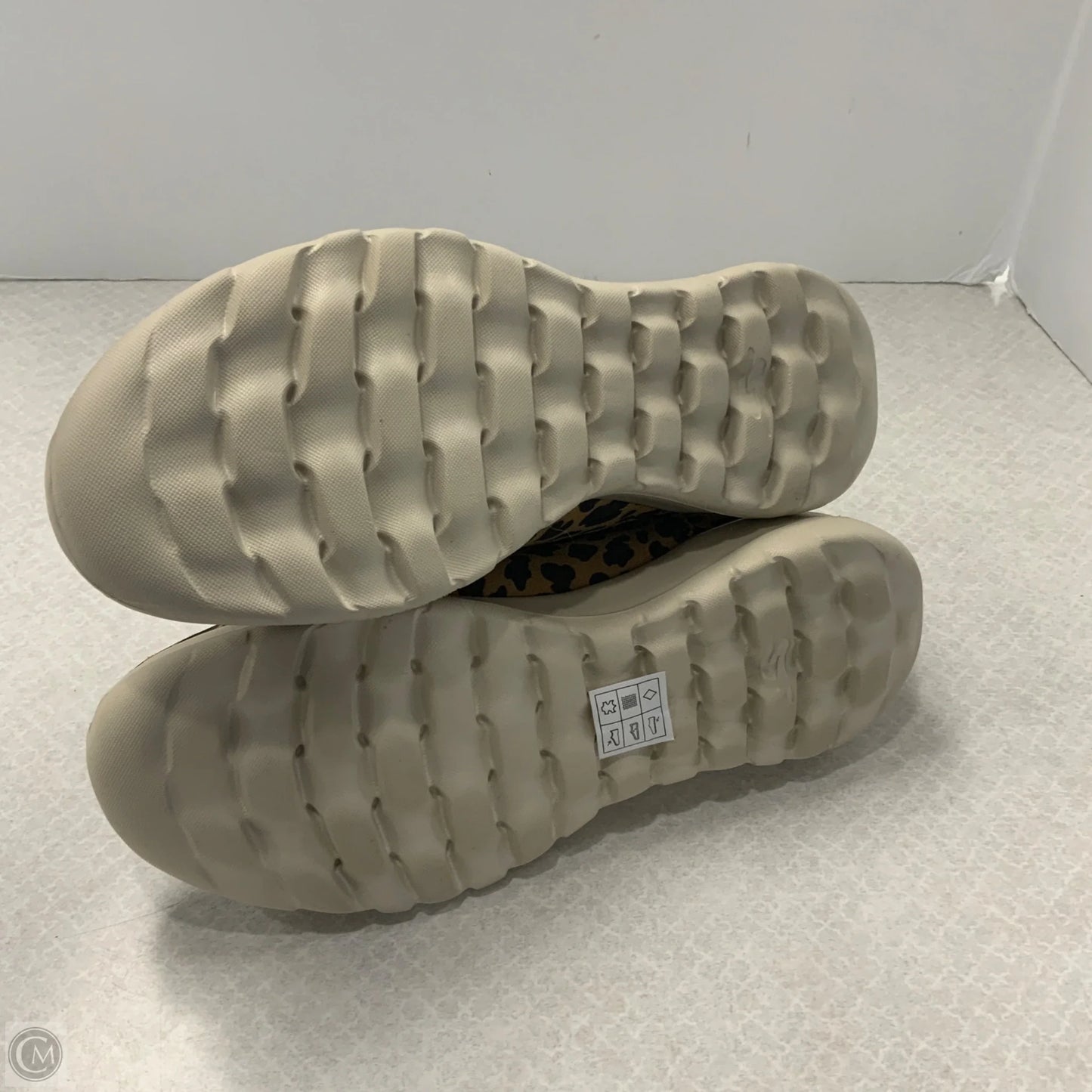 Boots Ankle Flats By Skechers In Animal Print, Size: 8