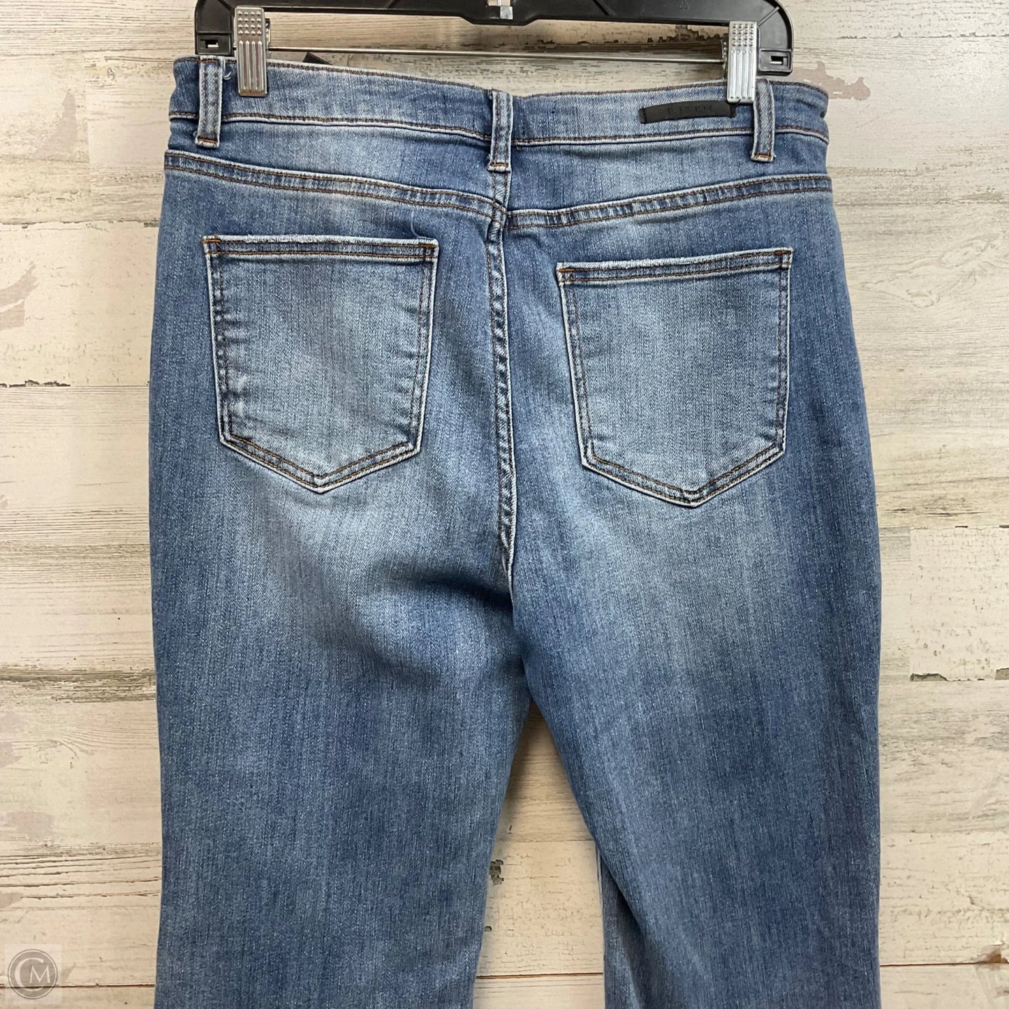 Jeans Flared By Risen In Blue Denim, Size: 12