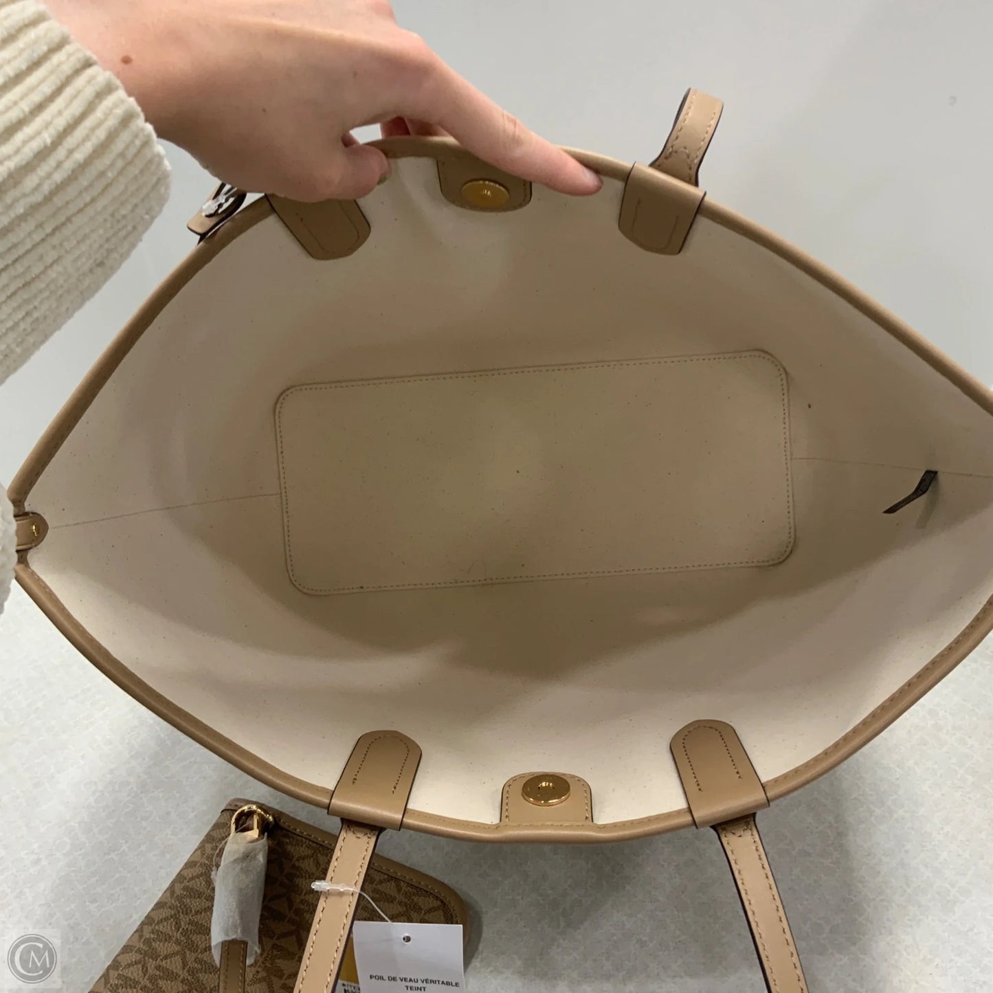 Handbag Designer By Michael Kors, Size: Large