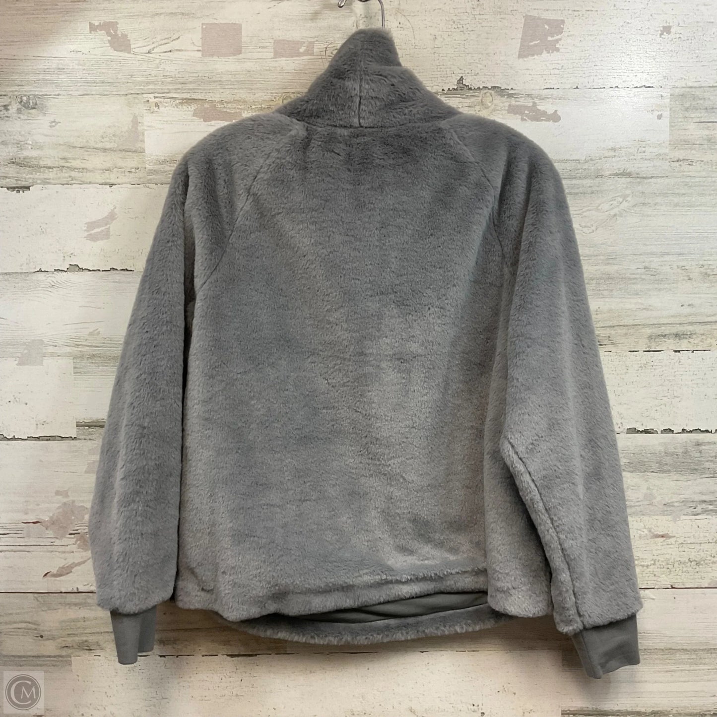 Top Long Sleeve By Ann Taylor In Grey, Size: S