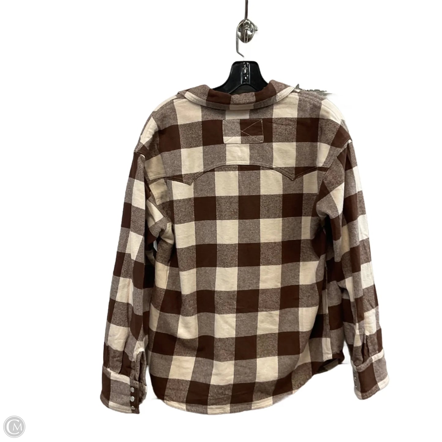 Top Long Sleeve By We The Free In Brown, Size: Xs