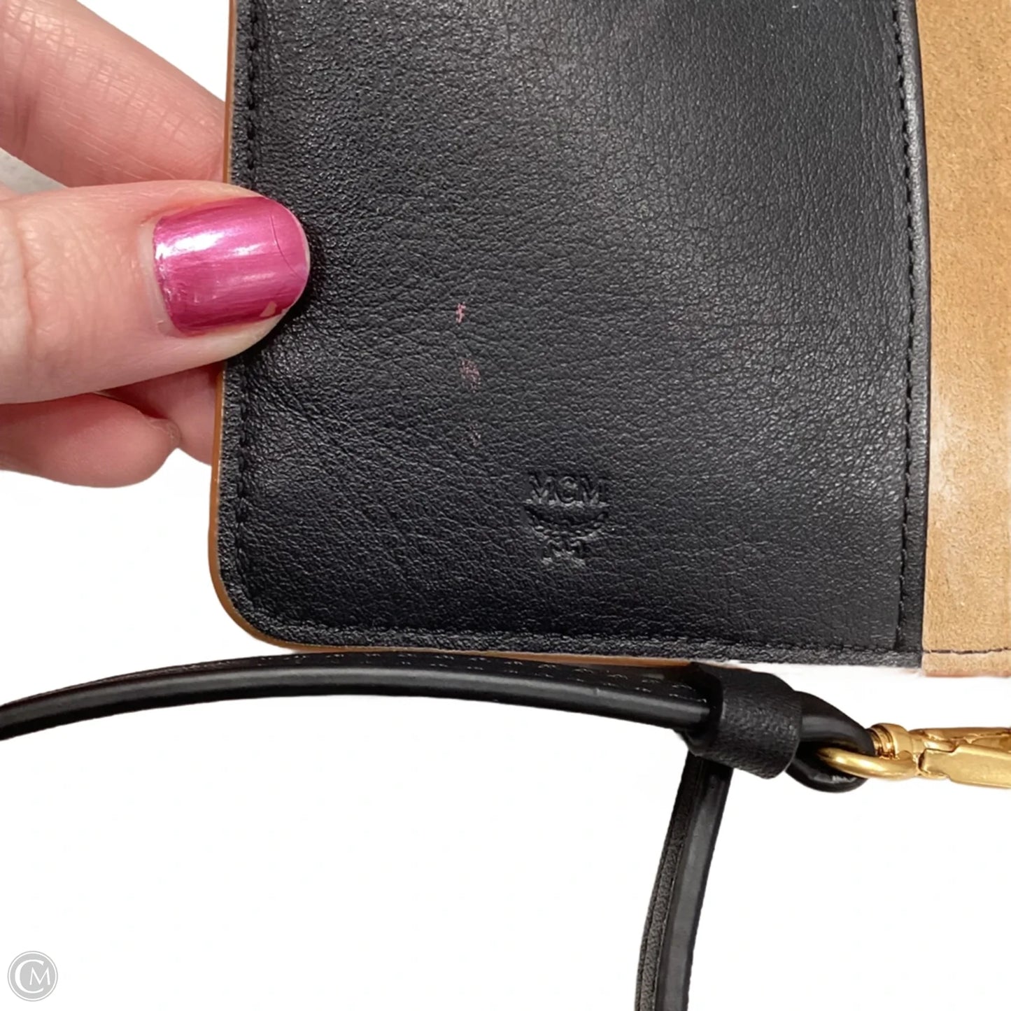 Crossbody Luxury Designer By Mcm, Size: Small