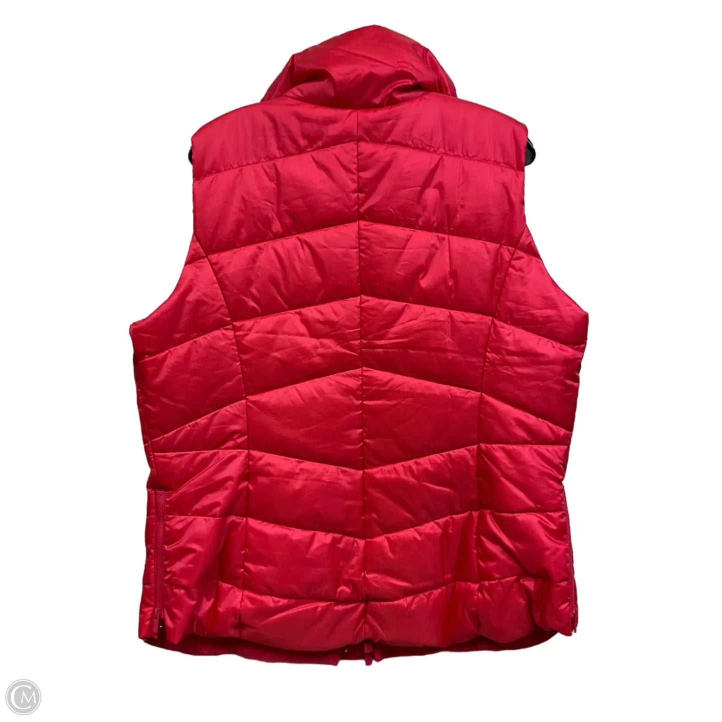 Vest Puffer & Quilted By Chicos In Pink, Size: L