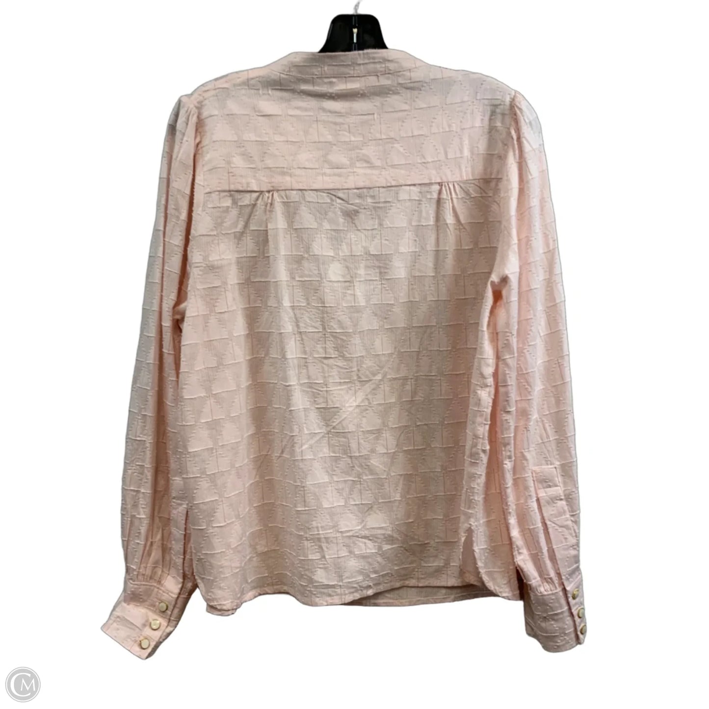 Blouse Long Sleeve By Roller Rabbit In Pink, Size: S