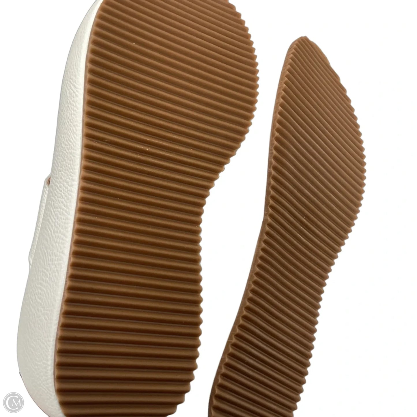 Sandals Heels Wedge By Oasis Society In White, Size: 8