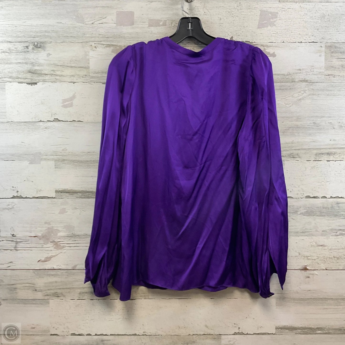 Blouse Long Sleeve By The Kooples In Purple, Size: M