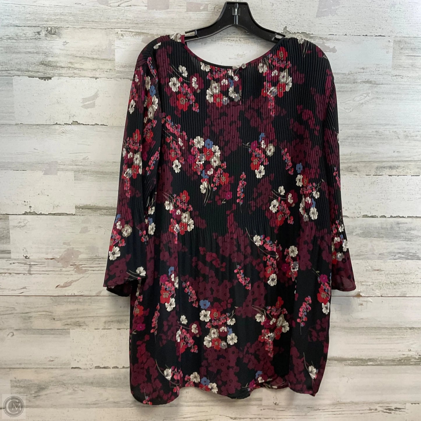 Top Long Sleeve By J. Jill In Black, Size: Xl