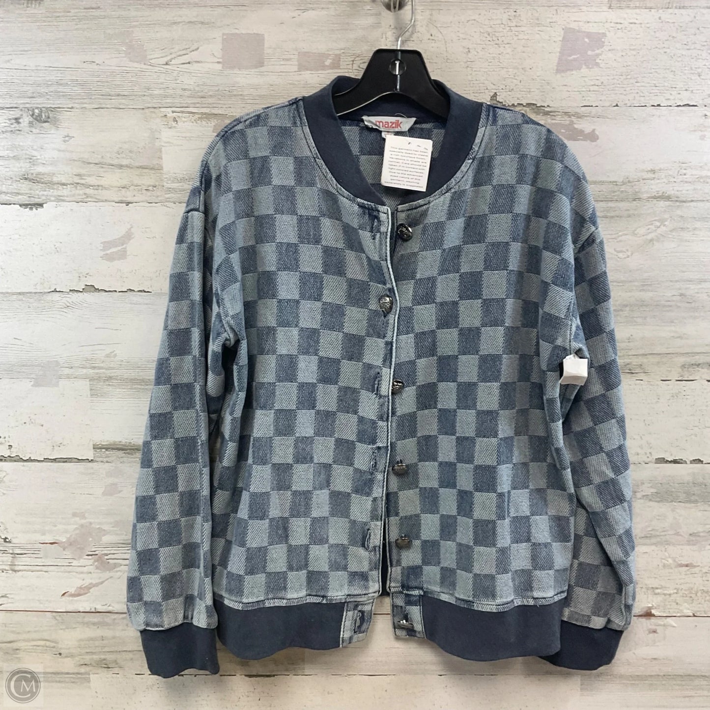 Jacket Other By MAZIK In Blue, Size: S