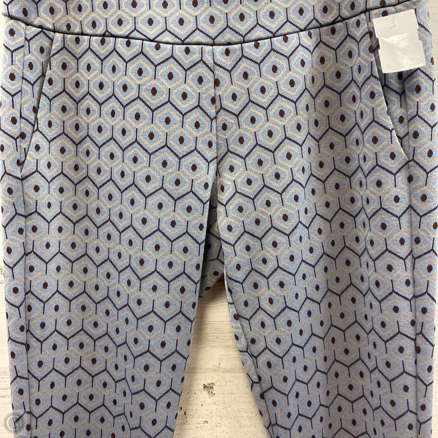 Pants Dress By Cabi In Blue & Brown, Size: S