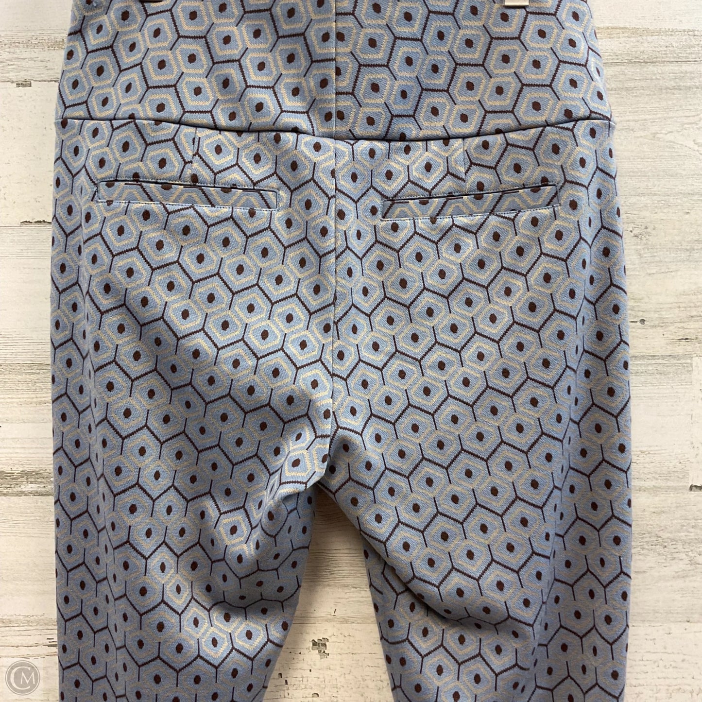 Pants Dress By Cabi In Blue & Brown, Size: S
