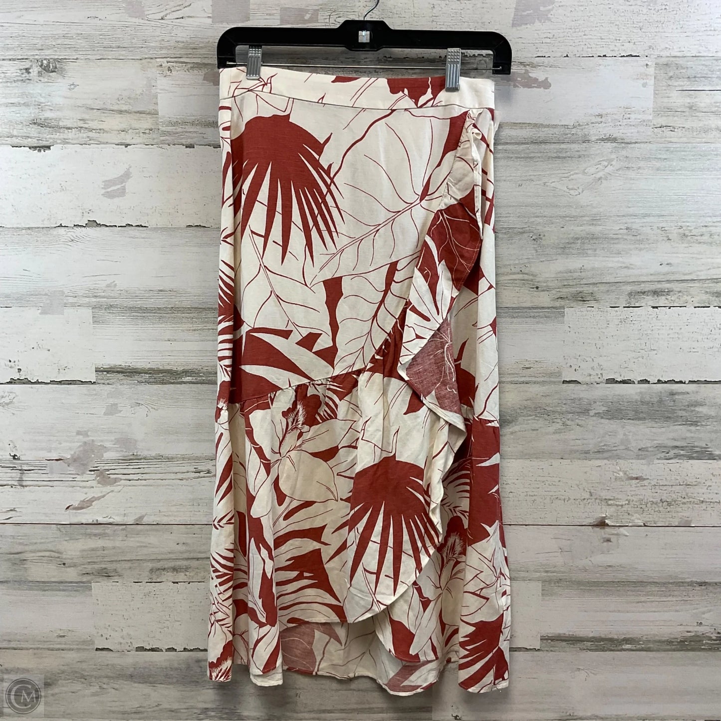 Skirt Midi By Madewell In Cream, Size: 0