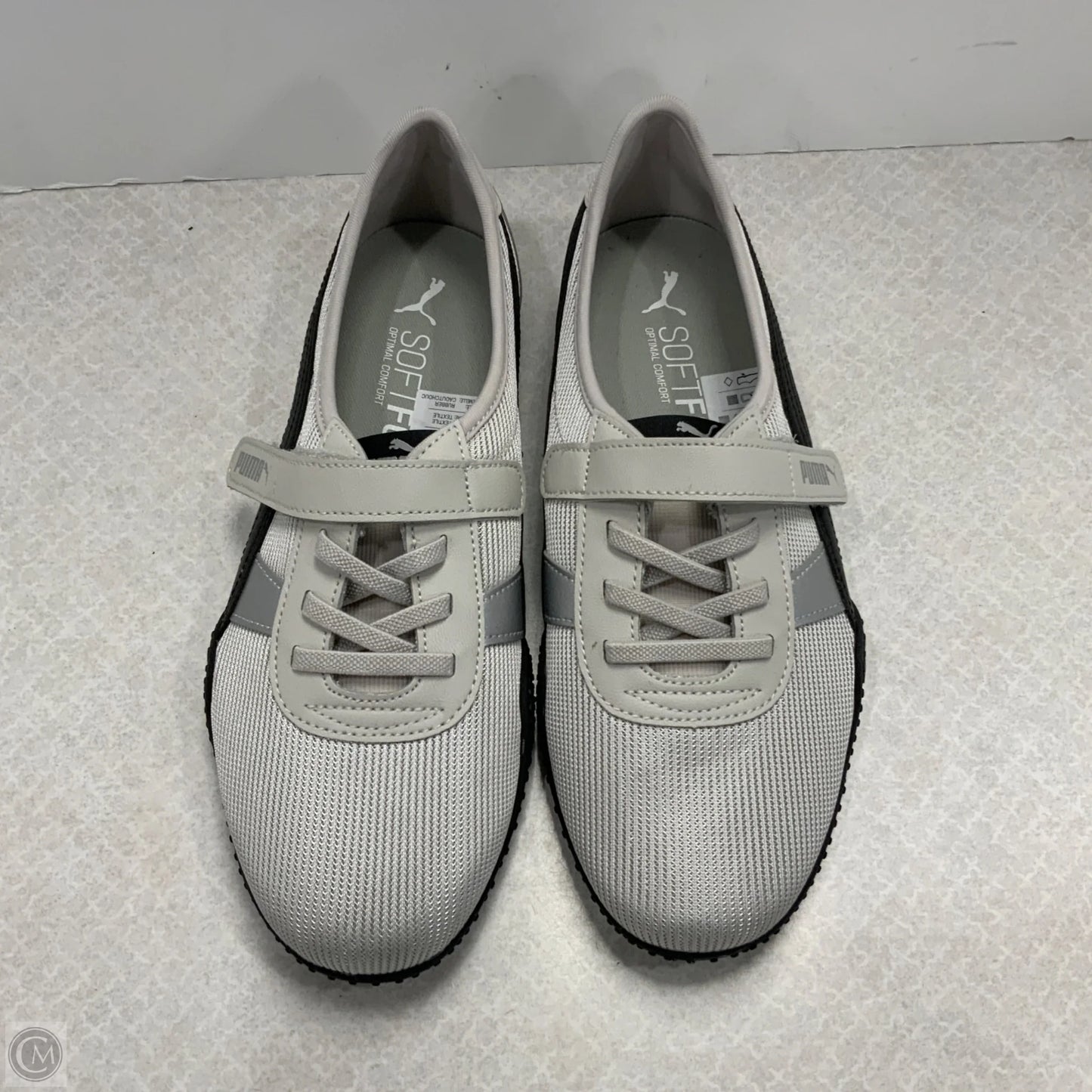 Shoes Sneakers By Puma In Grey, Size: 8.5