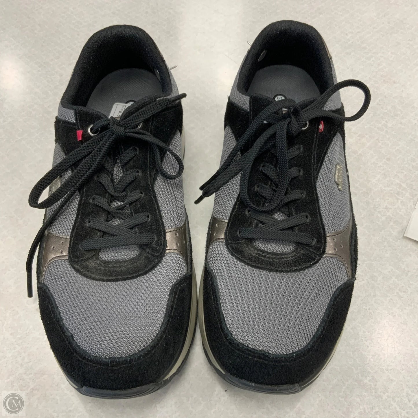 Shoes Athletic By joya In Black & Grey, Size: 8.5