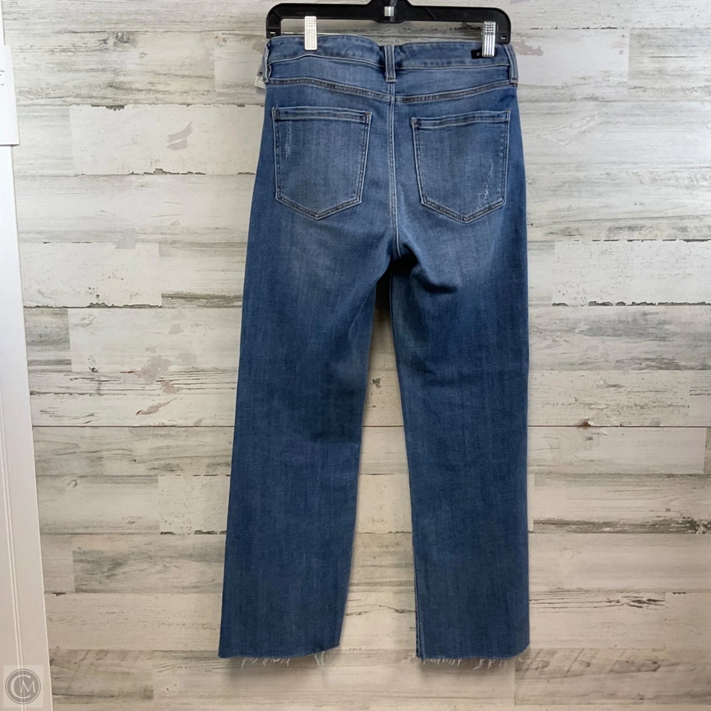Jeans Flared By Liverpool In Blue Denim, Size: 8