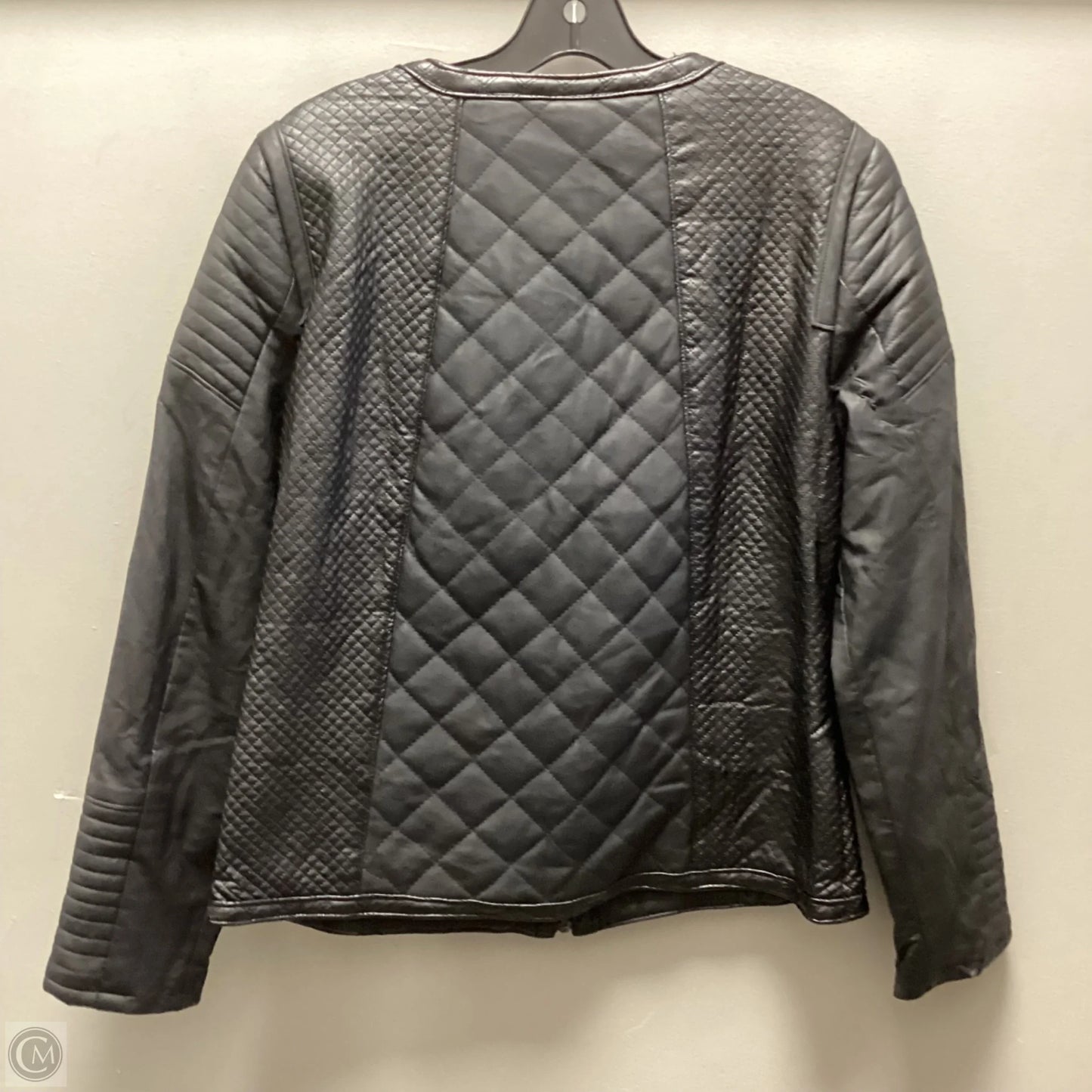Jacket Moto By Stories By Kelly Osborne In Black, Size: L