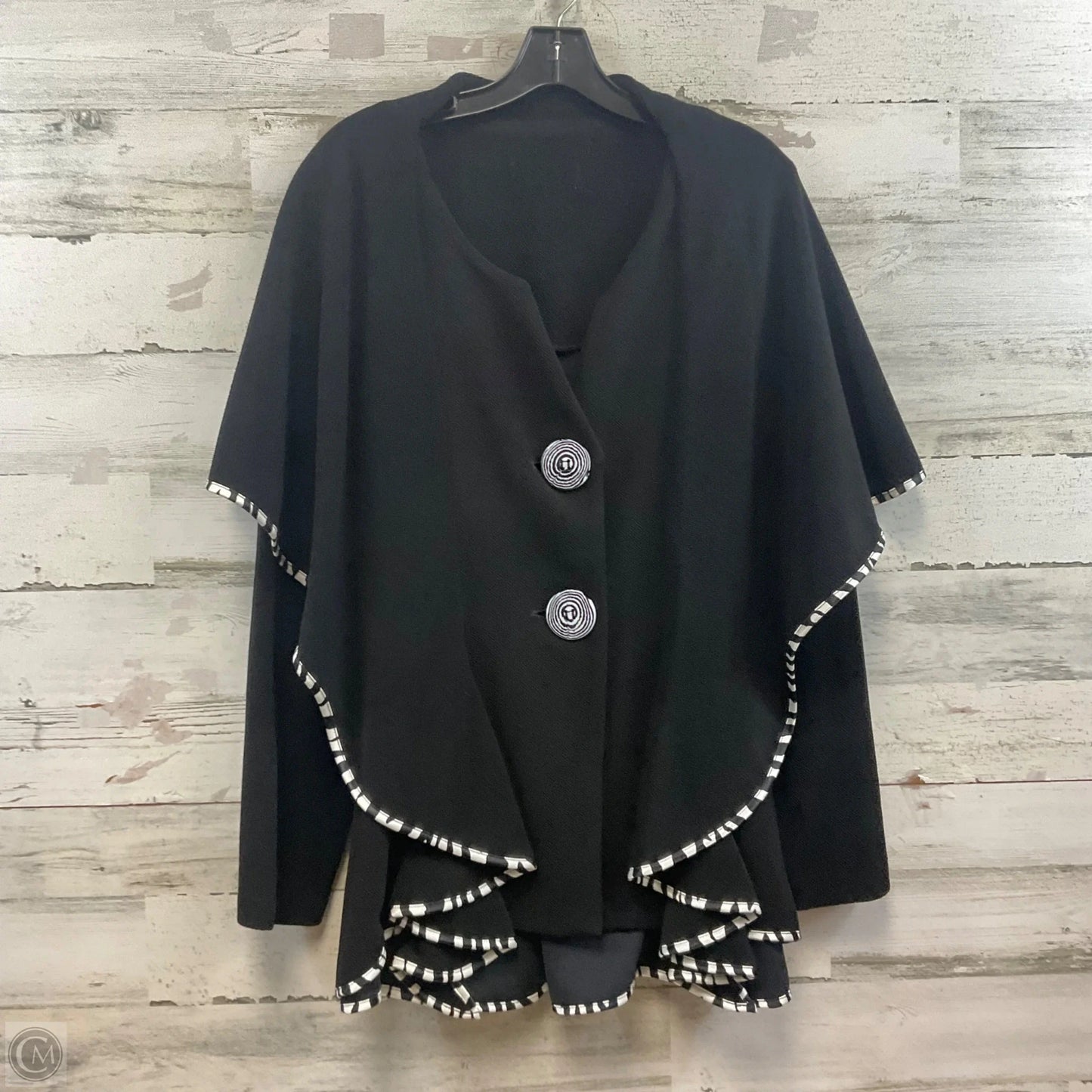 Jacket Other By Clothes Mentor In Black, Size: 1x