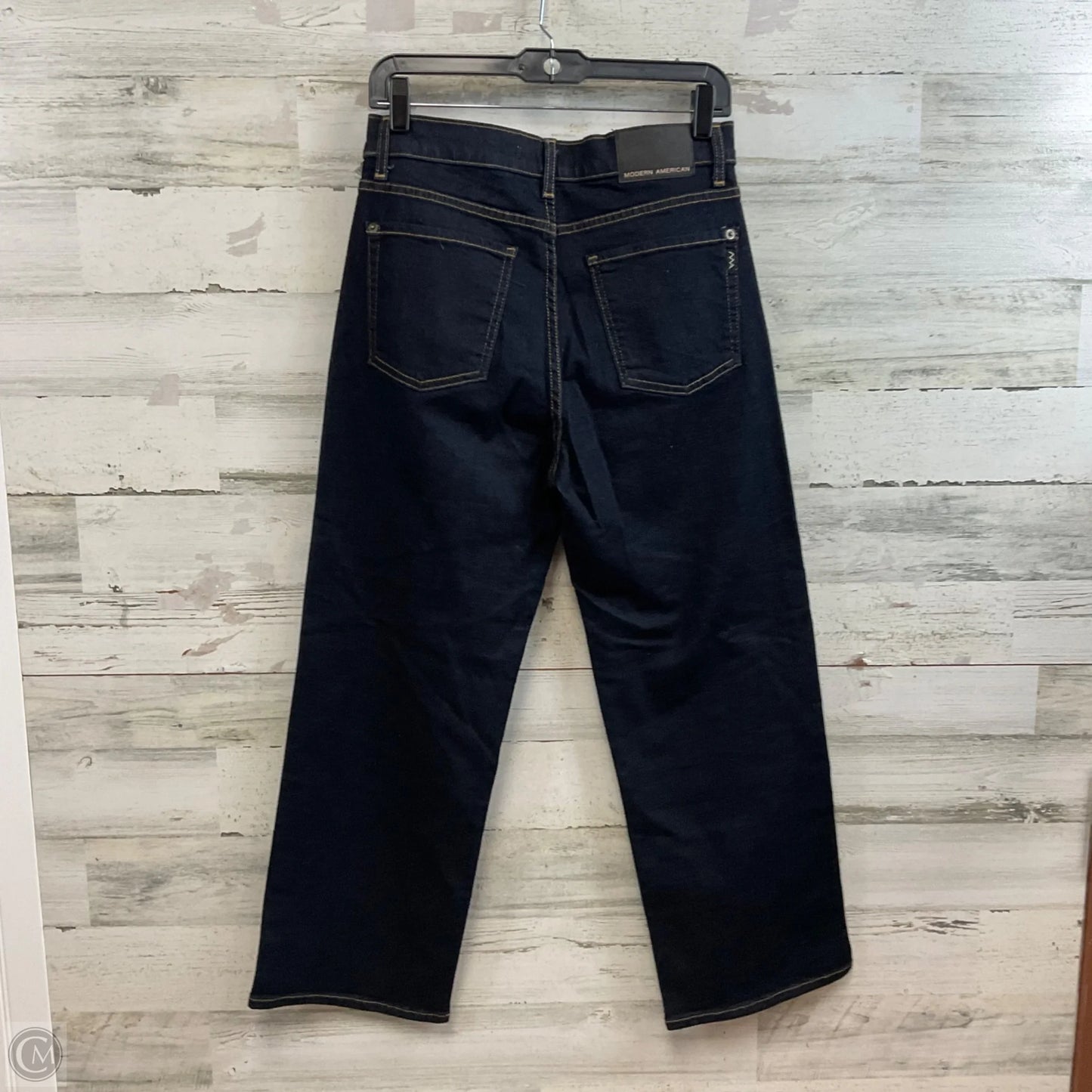 Jeans Straight By Modern American In Blue Denim, Size: 2