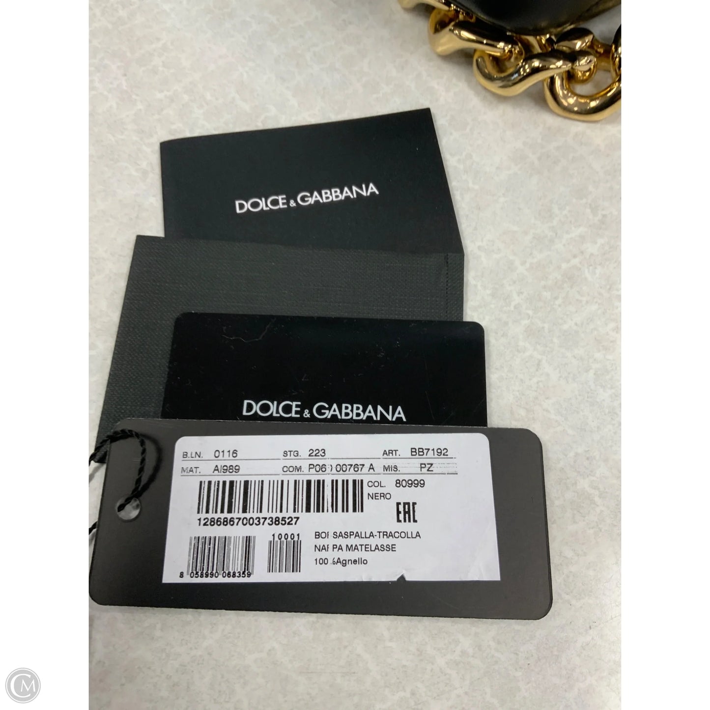 Handbag Luxury Designer By Dolce And Gabbana, Size: Medium