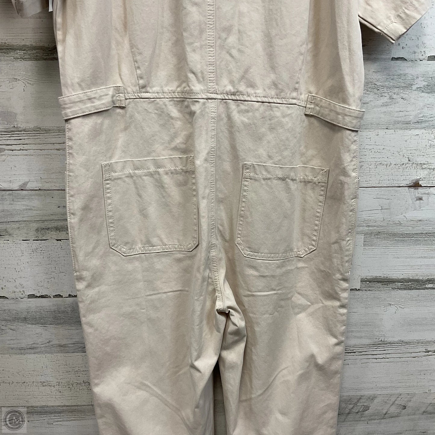 Jumpsuit By Things Between In Cream, Size: M