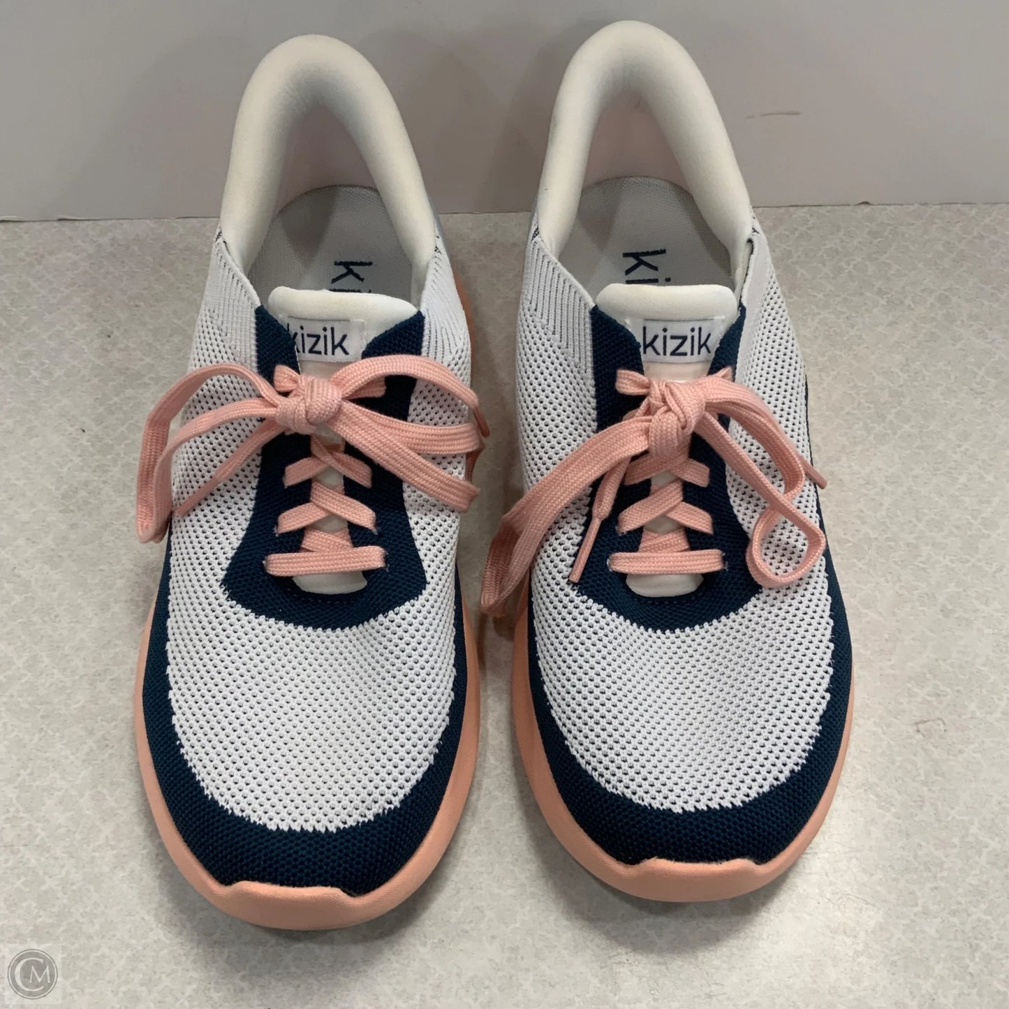 Shoes Athletic By Kizik In Blue & White, Size: 8