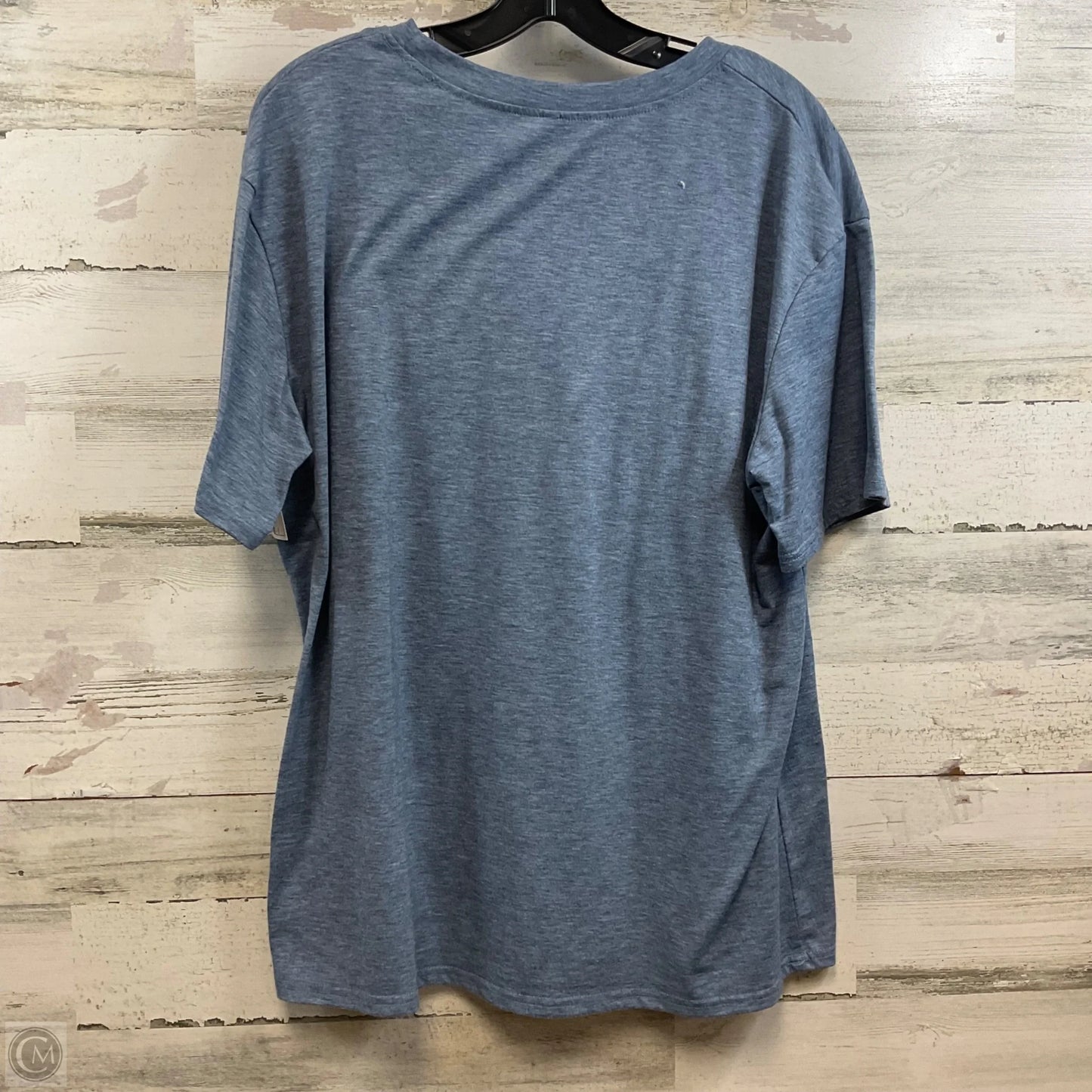 Top Short Sleeve Basic By Clothes Mentor In Blue