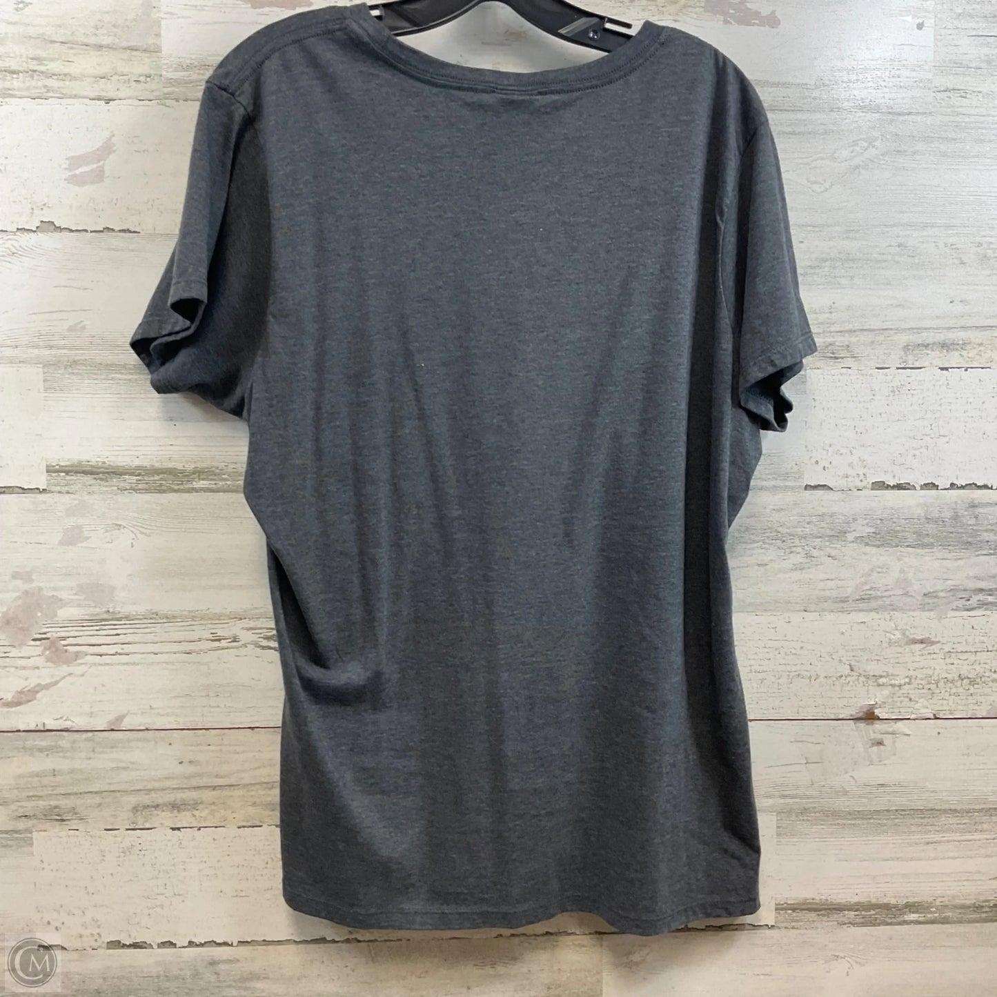 Top Short Sleeve Basic By Port & Company In Grey, Size: Xxl