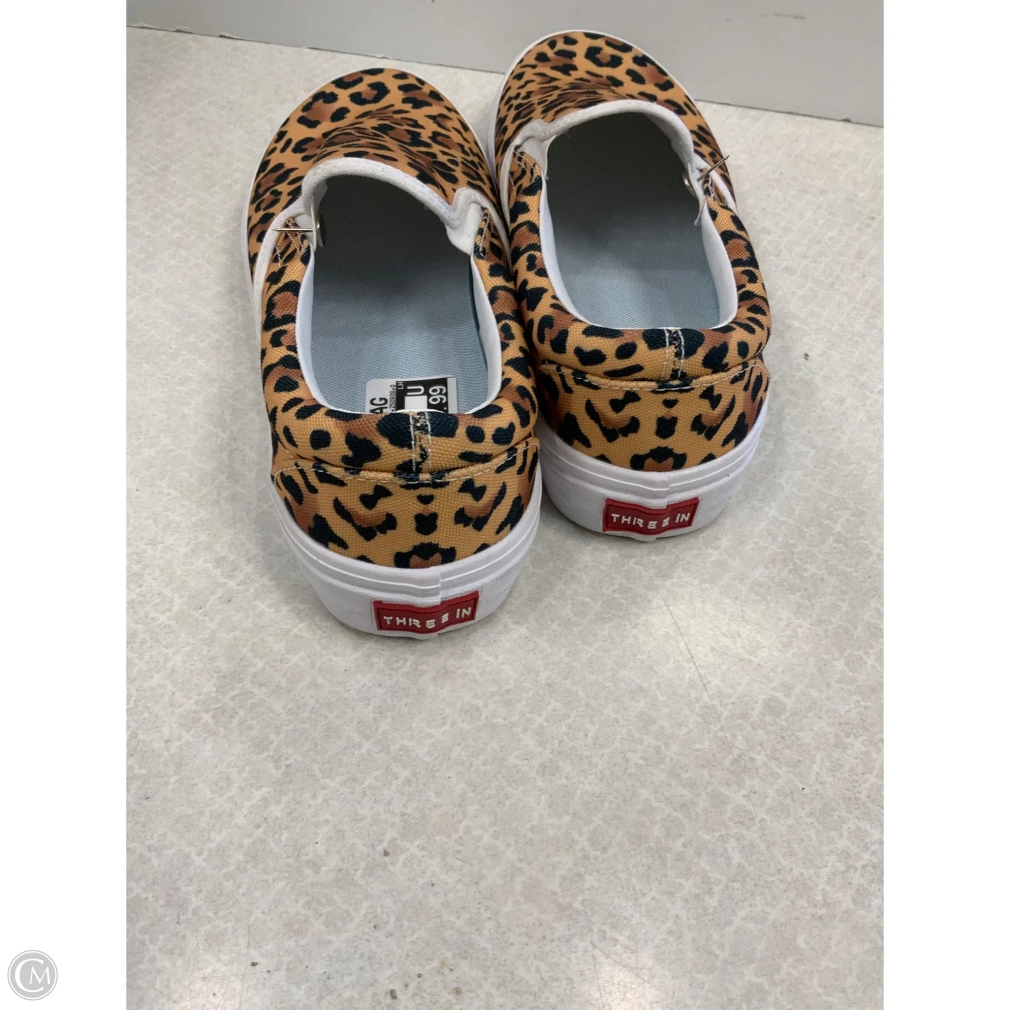 Shoes Sneakers By three in In Animal Print, Size: 10