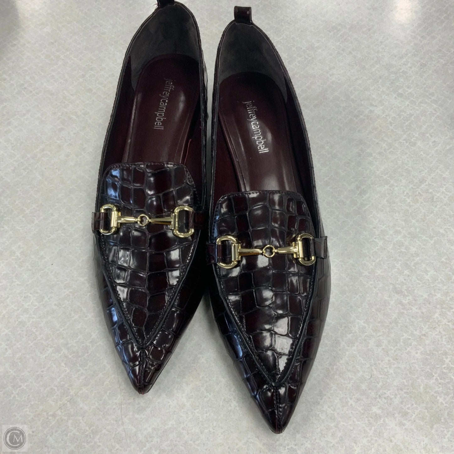 Shoes Heels Block By Jeffrey Campbell In Maroon, Size: 10