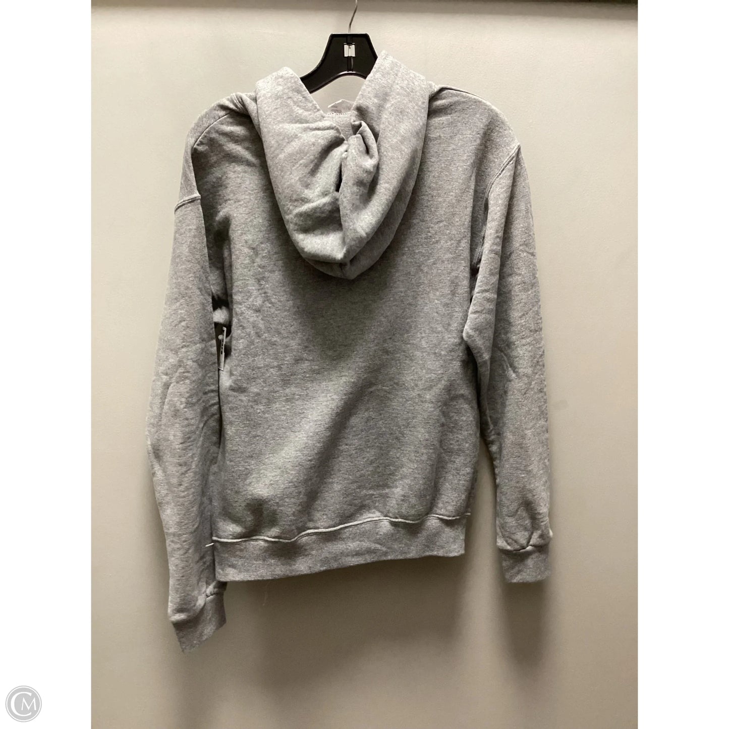Sweatshirt Hoodie By Cme In Grey, Size: S