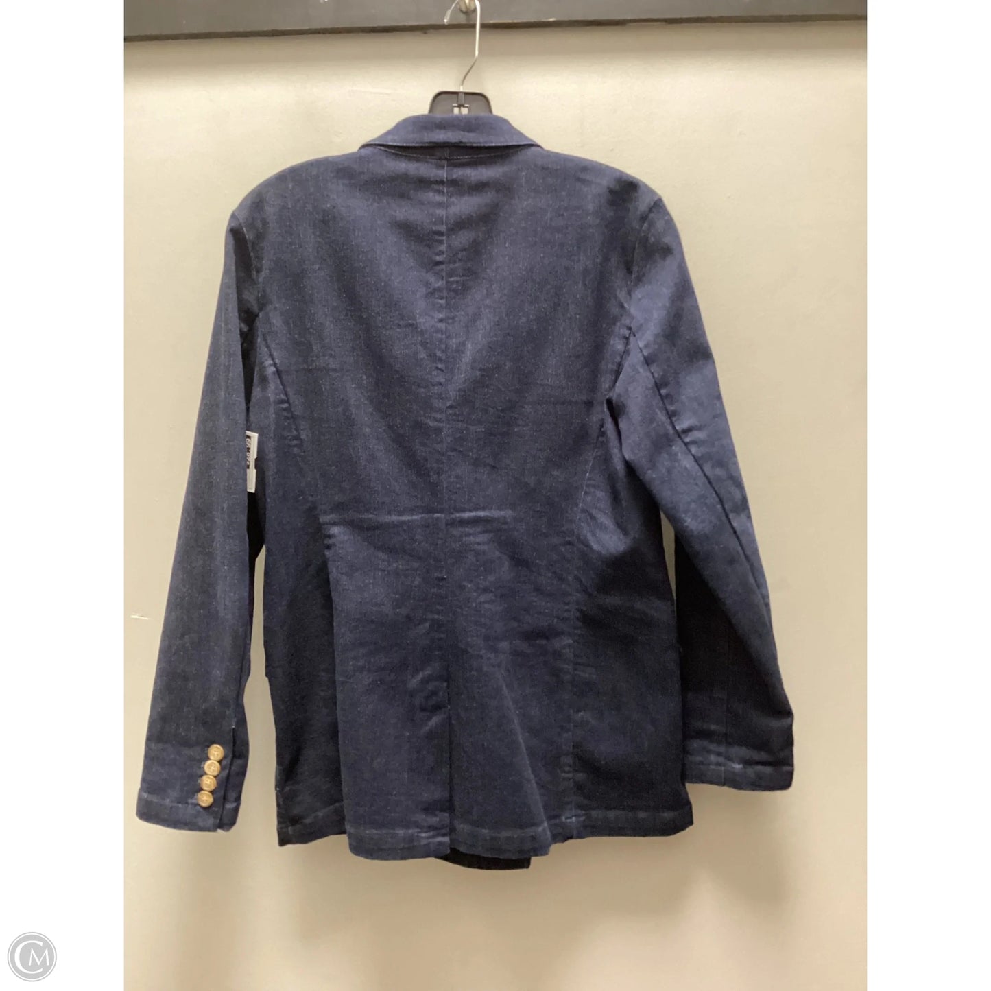 Blazer By J Mclaughlin In Blue Denim, Size: M