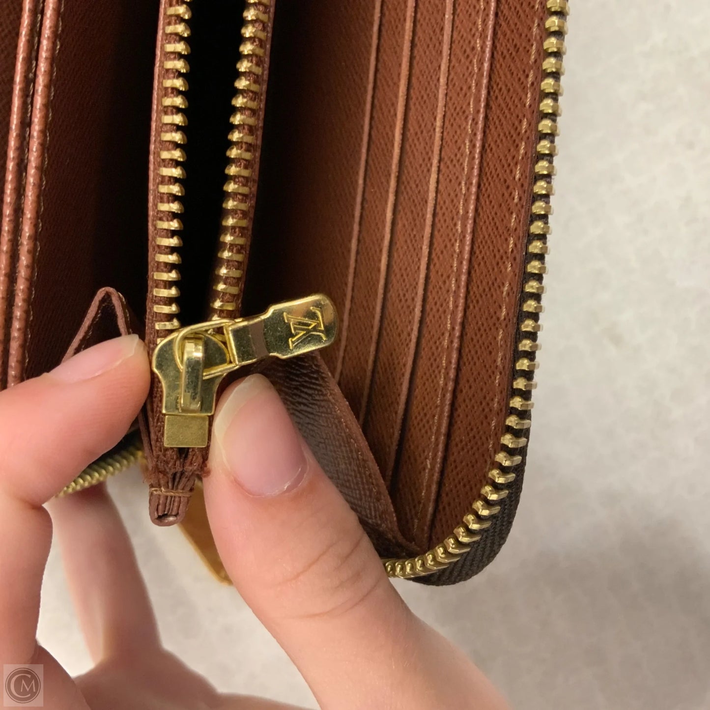 Wallet Luxury Designer By Louis Vuitton, Size: Large