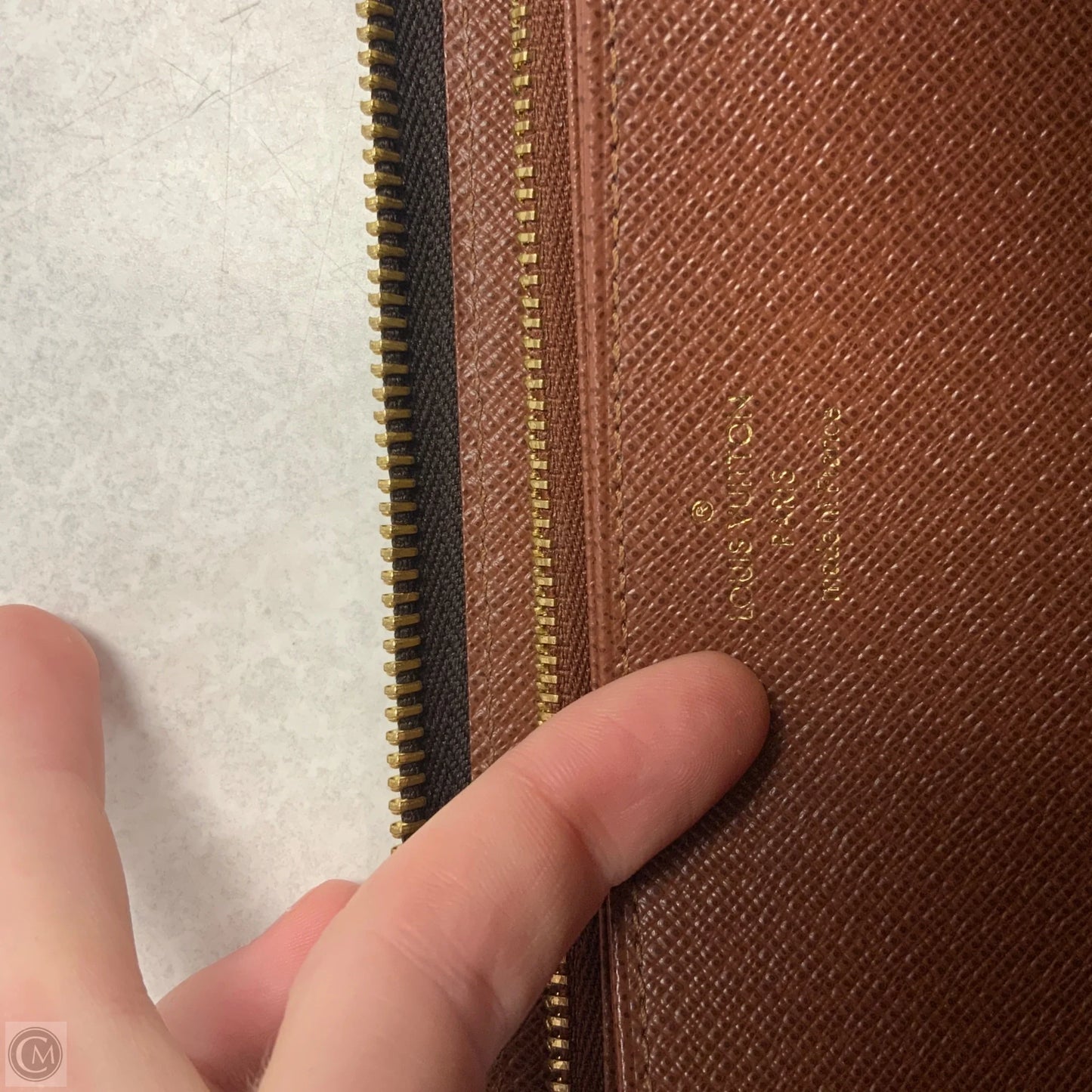 Wallet Luxury Designer By Louis Vuitton, Size: Large