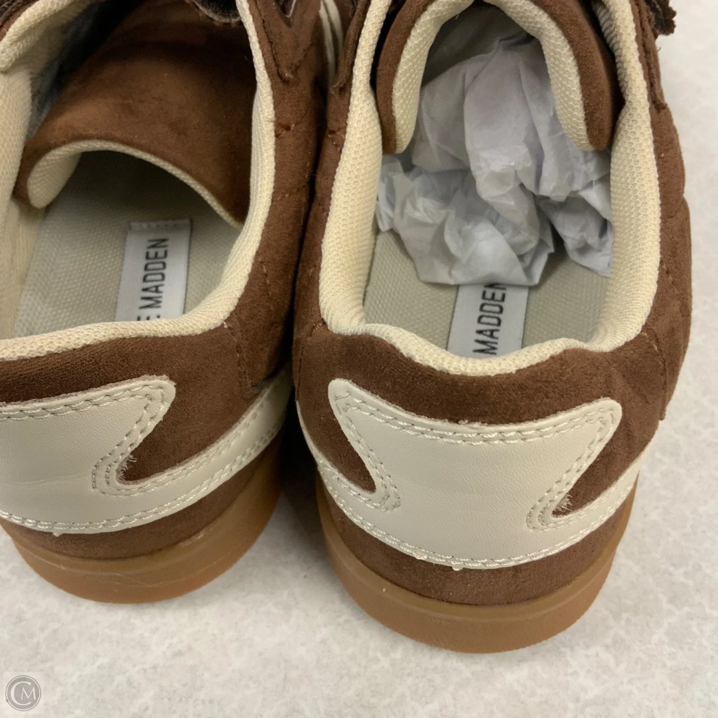 Shoes Sneakers By Steve Madden In Brown, Size: 8