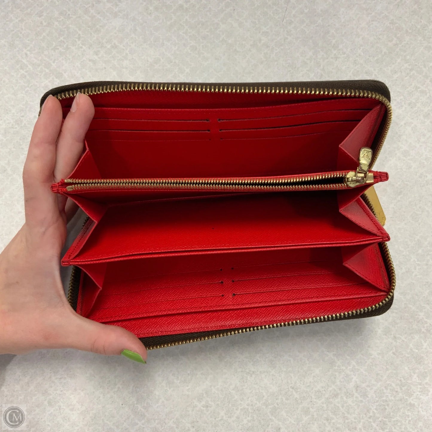 Wallet Luxury Designer By Louis Vuitton, Size: Large