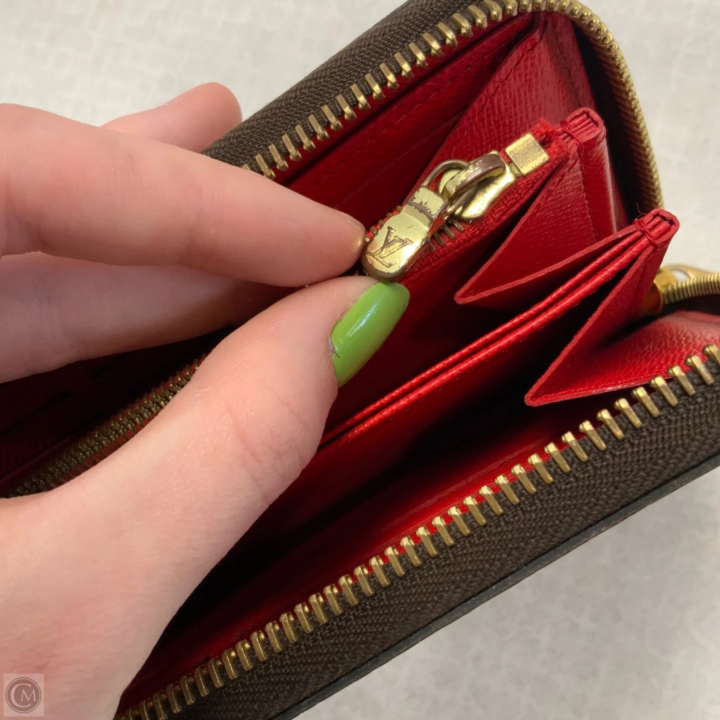 Wallet Luxury Designer By Louis Vuitton, Size: Large