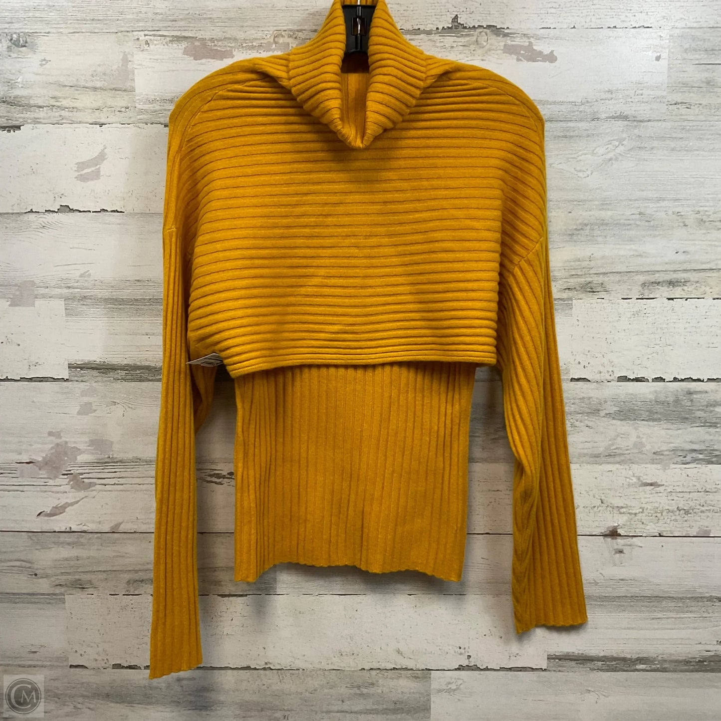 Sweater 2pc By NAADAM In Yellow, Size: M