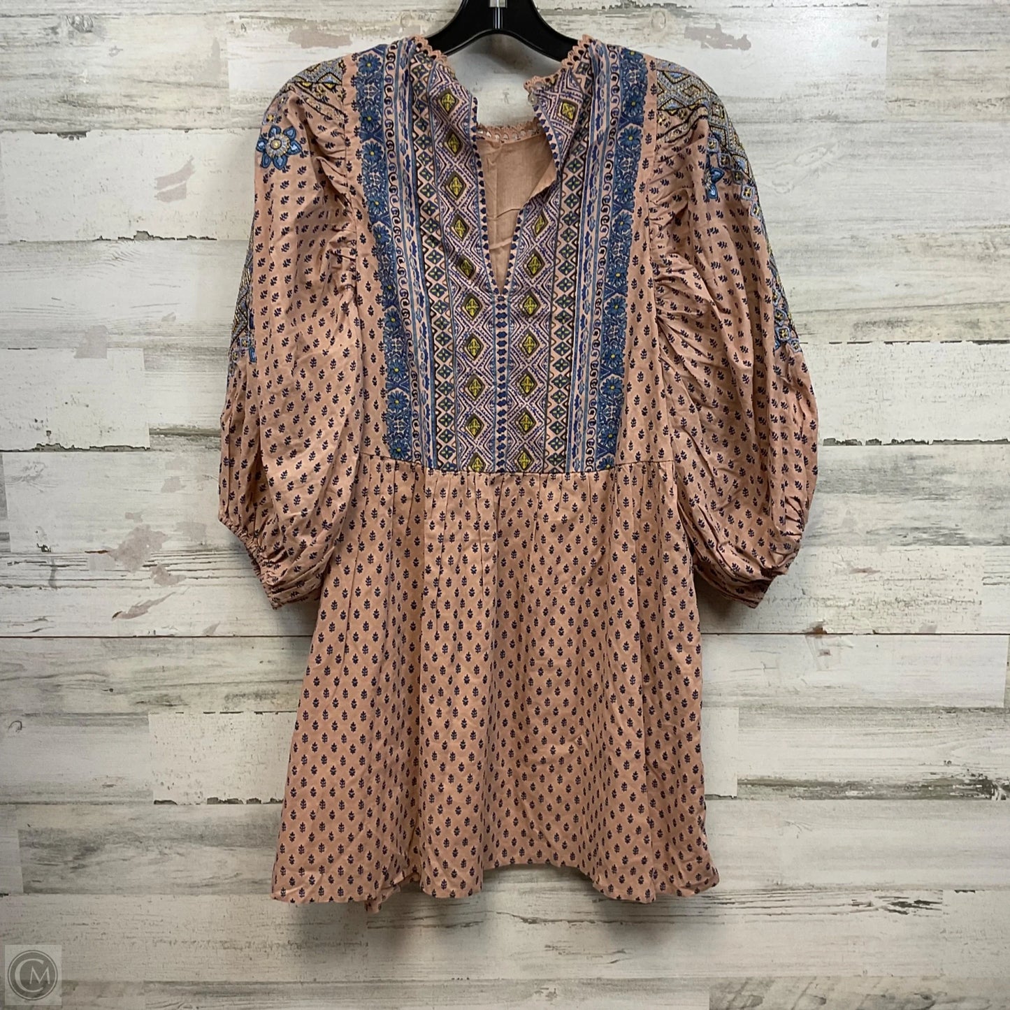 Dress Casual Short By Anthropologie In Beige, Size: S