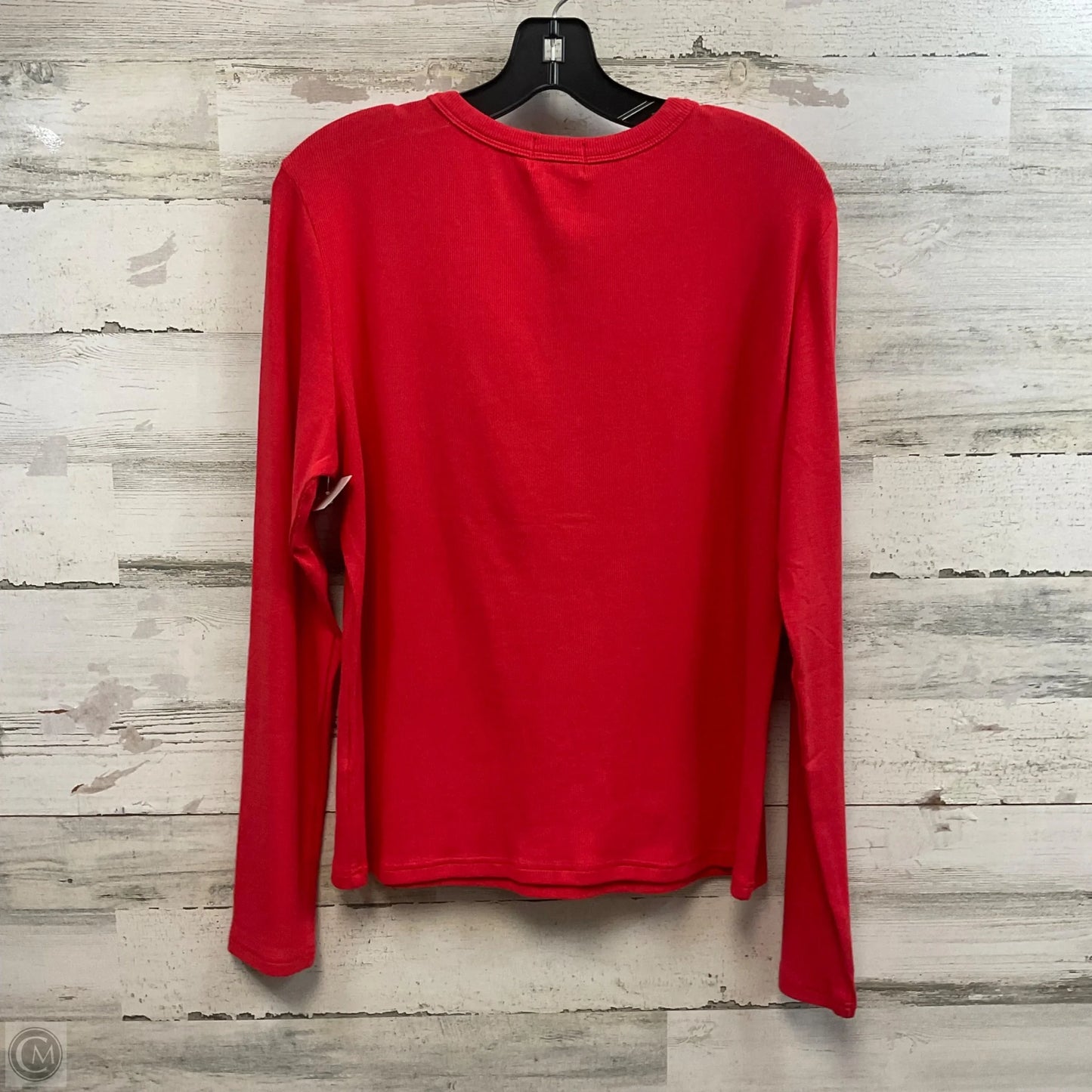 Top Long Sleeve By love letters In Red, Size: Xl