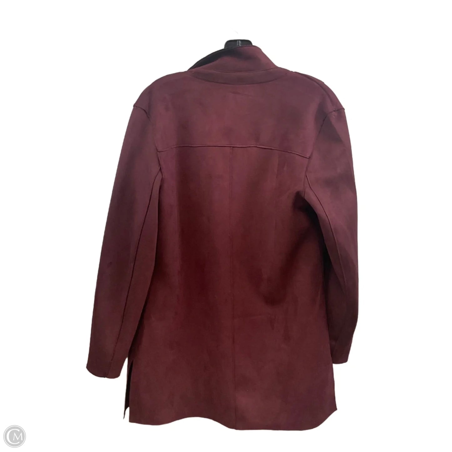 Jacket Other By T Tahari In Maroon, Size: S