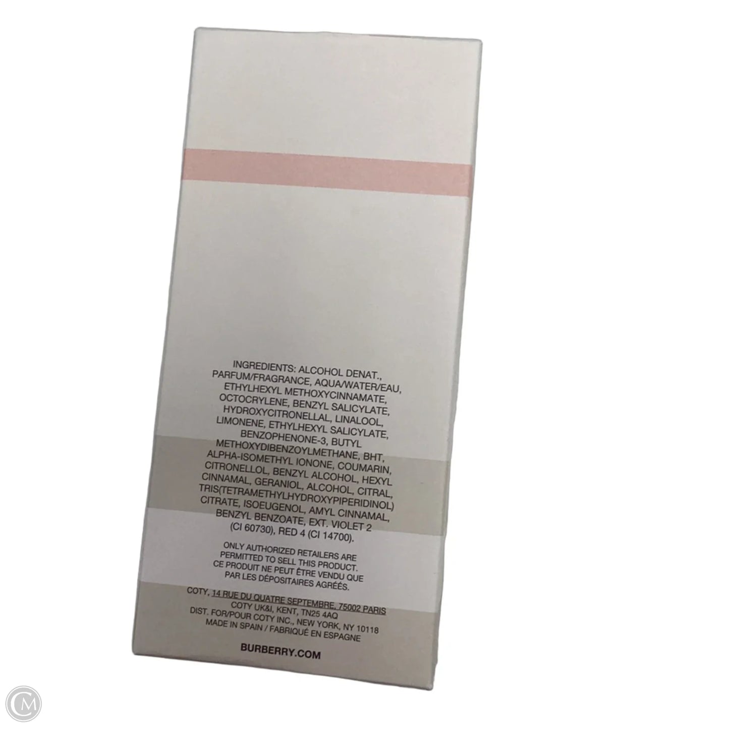 Fragrance Luxury Designer By Burberry