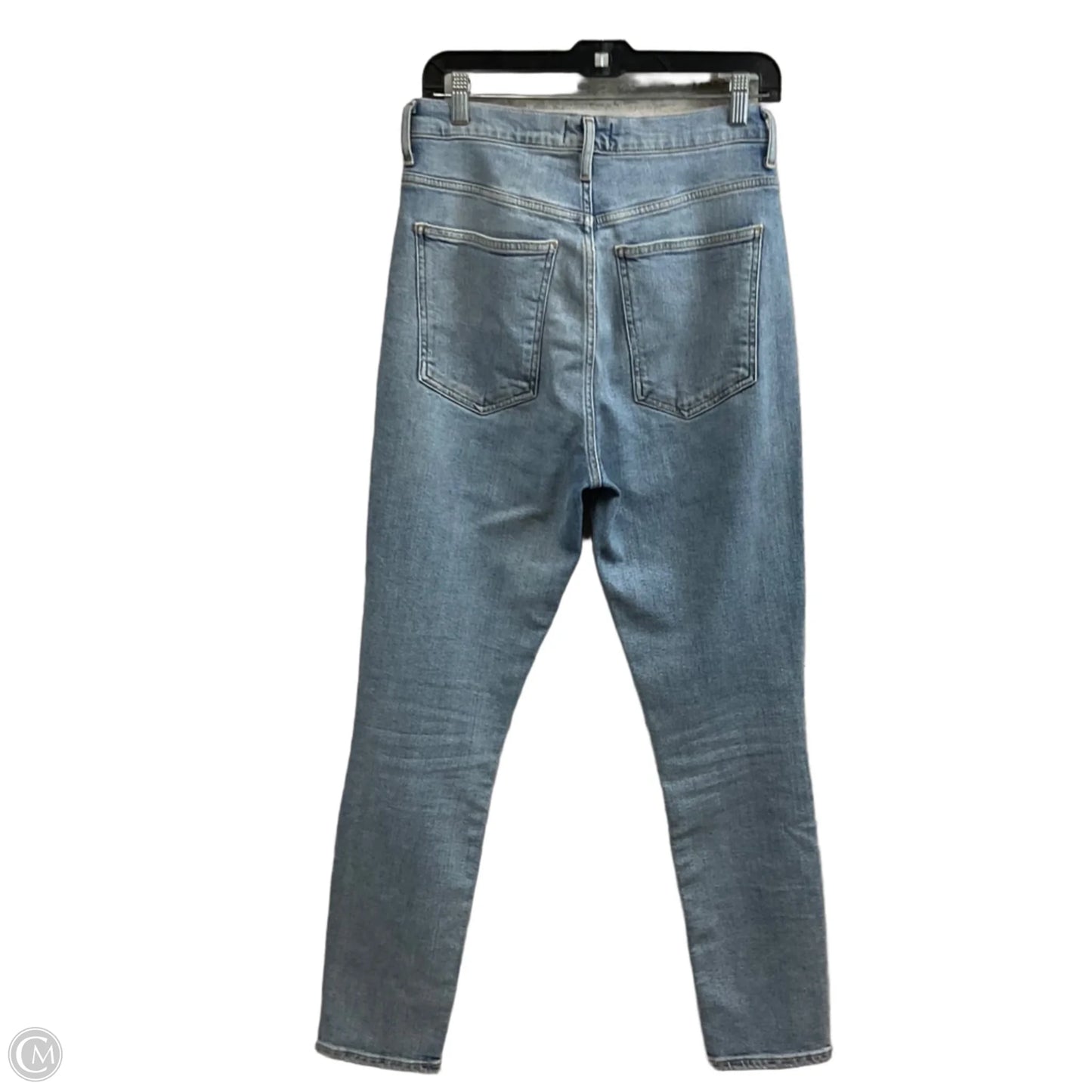 Jeans Skinny By Agolde In Blue Denim, Size: 8