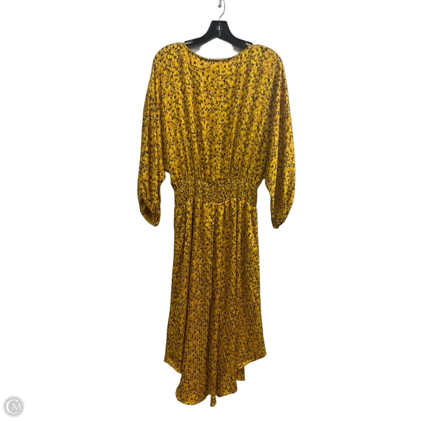 Dress Party Long By Anthropologie In Yellow, Size: M