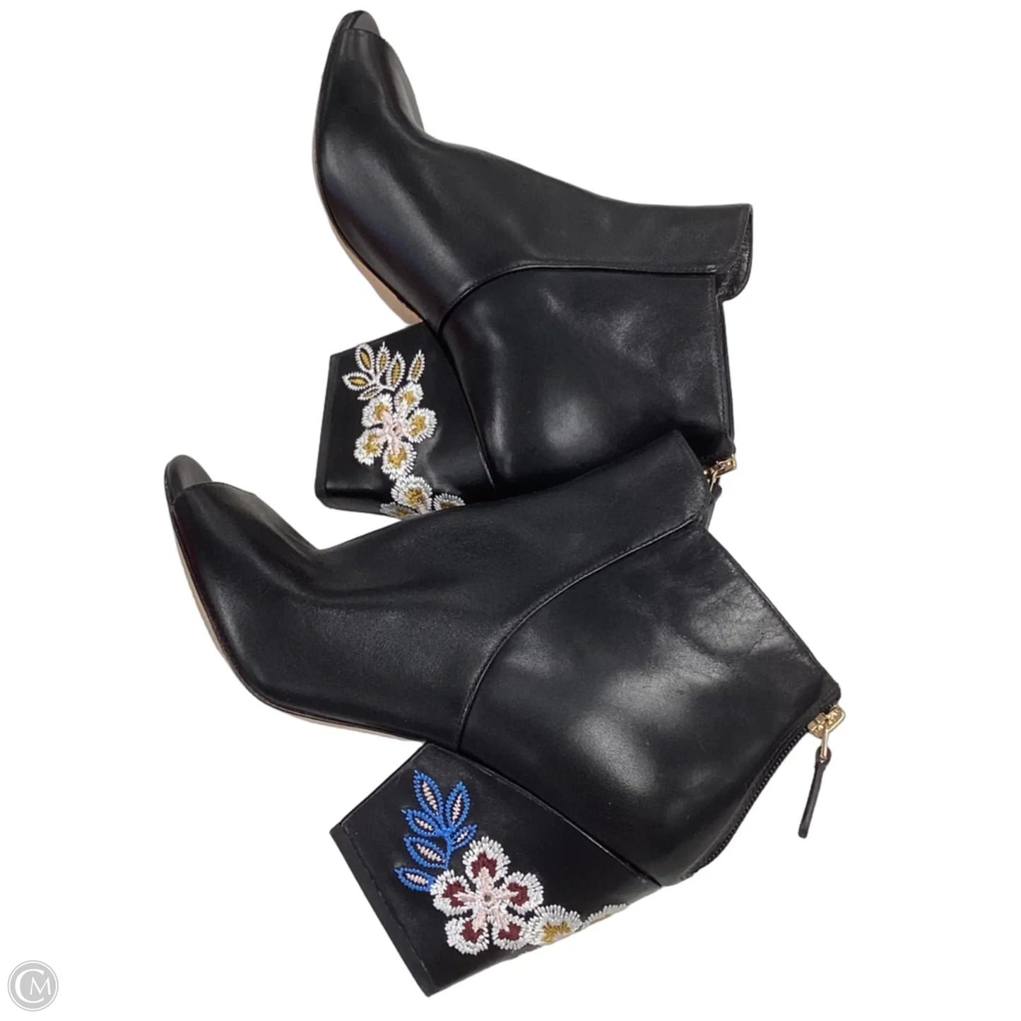 Boots Designer By Tory Burch In Black, Size: 8.5