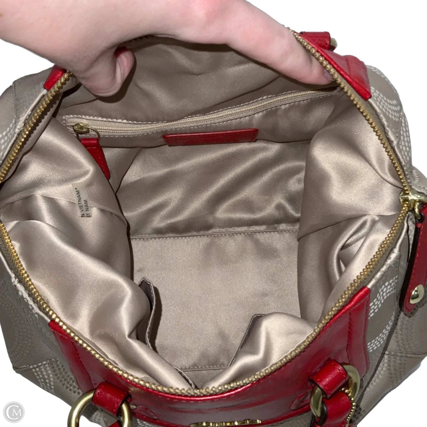 Handbag Designer By Coach, Size: Small