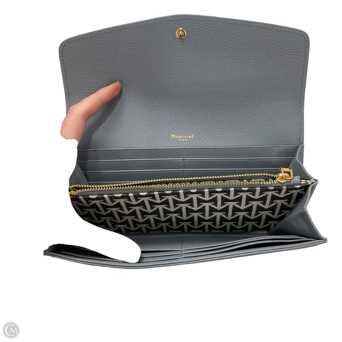Wallet Leather By Moncrief, Size: Large