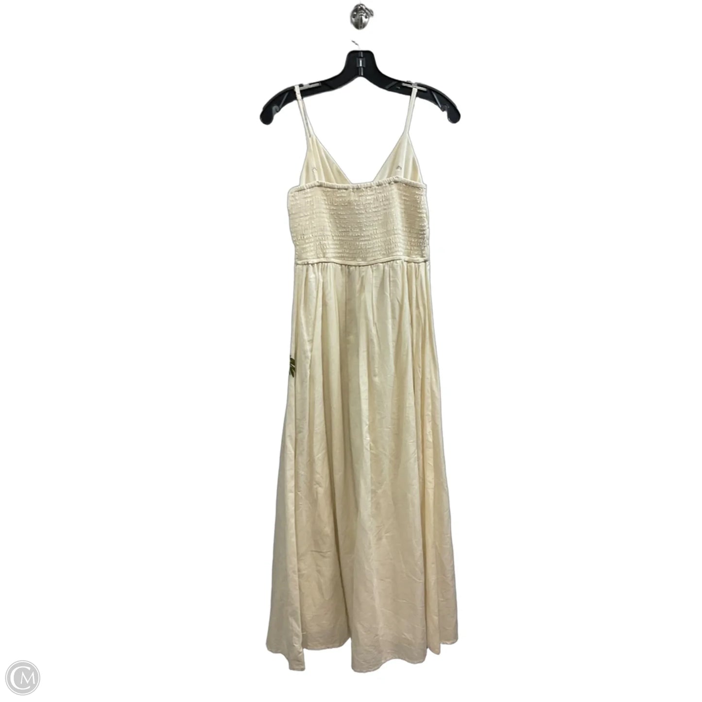 Dress Casual Maxi By Japna In Cream, Size: S