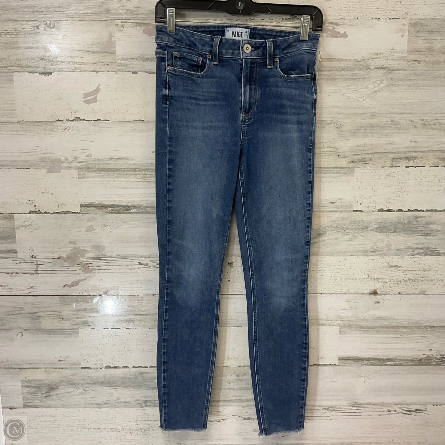 Jeans Skinny By Paige In Blue Denim, Size: 2