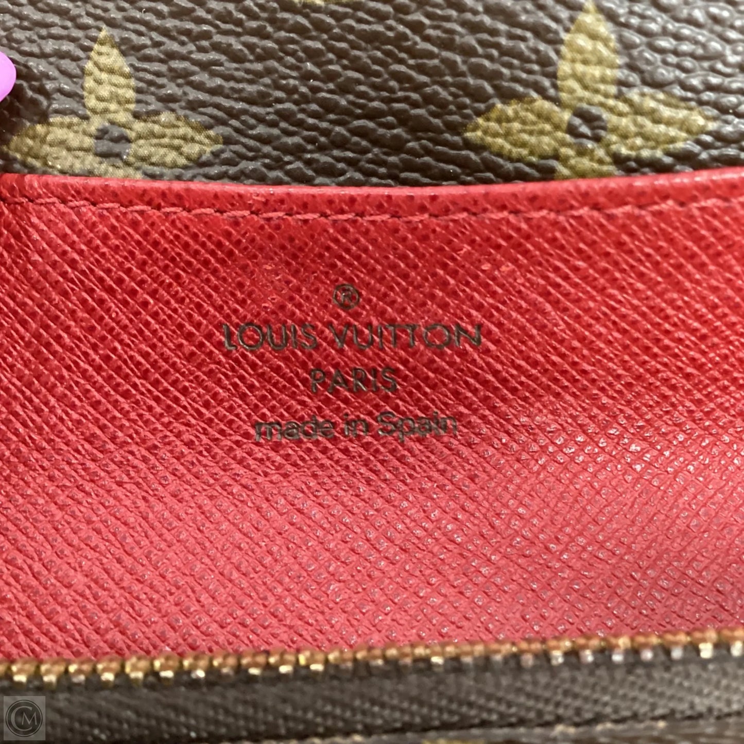 Wallet Luxury Designer By Louis Vuitton, Size: Medium