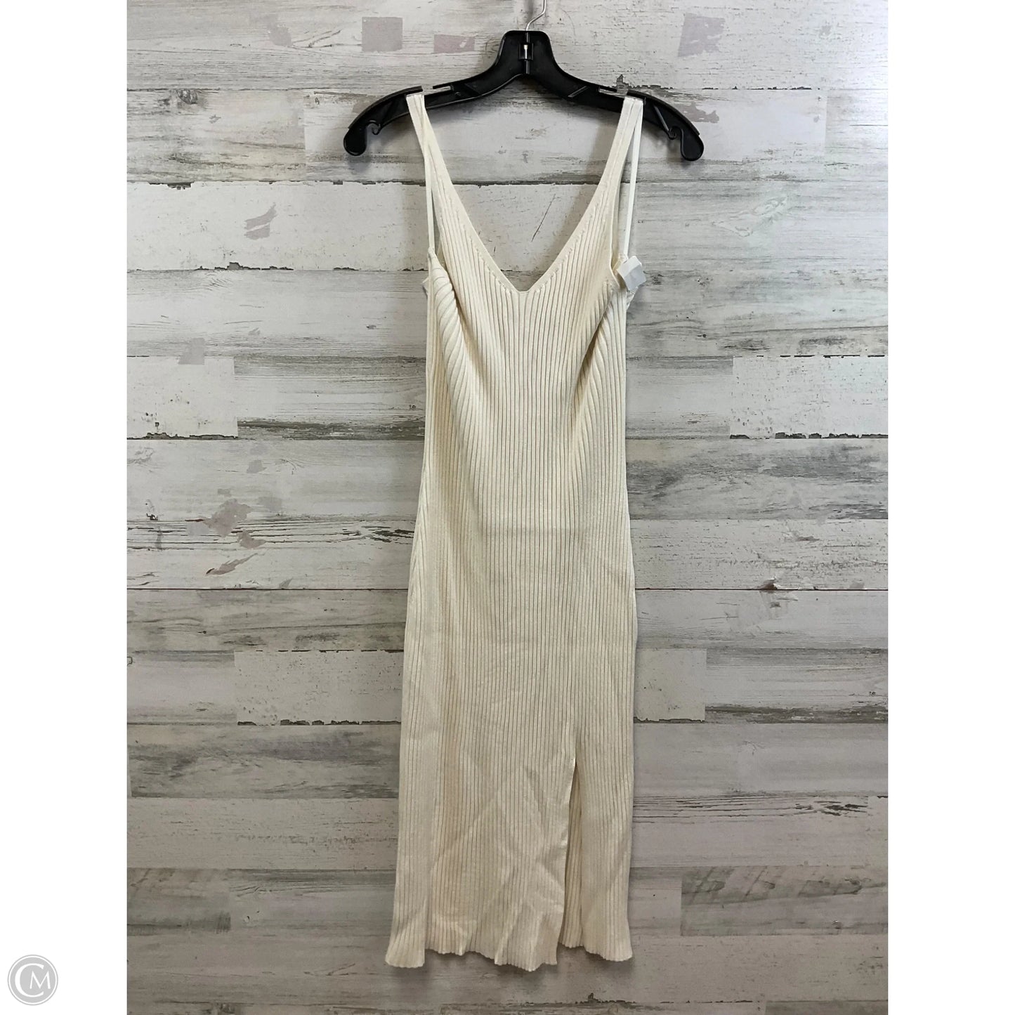 Dress Casual Maxi By Abercrombie And Fitch In Cream, Size: Xl