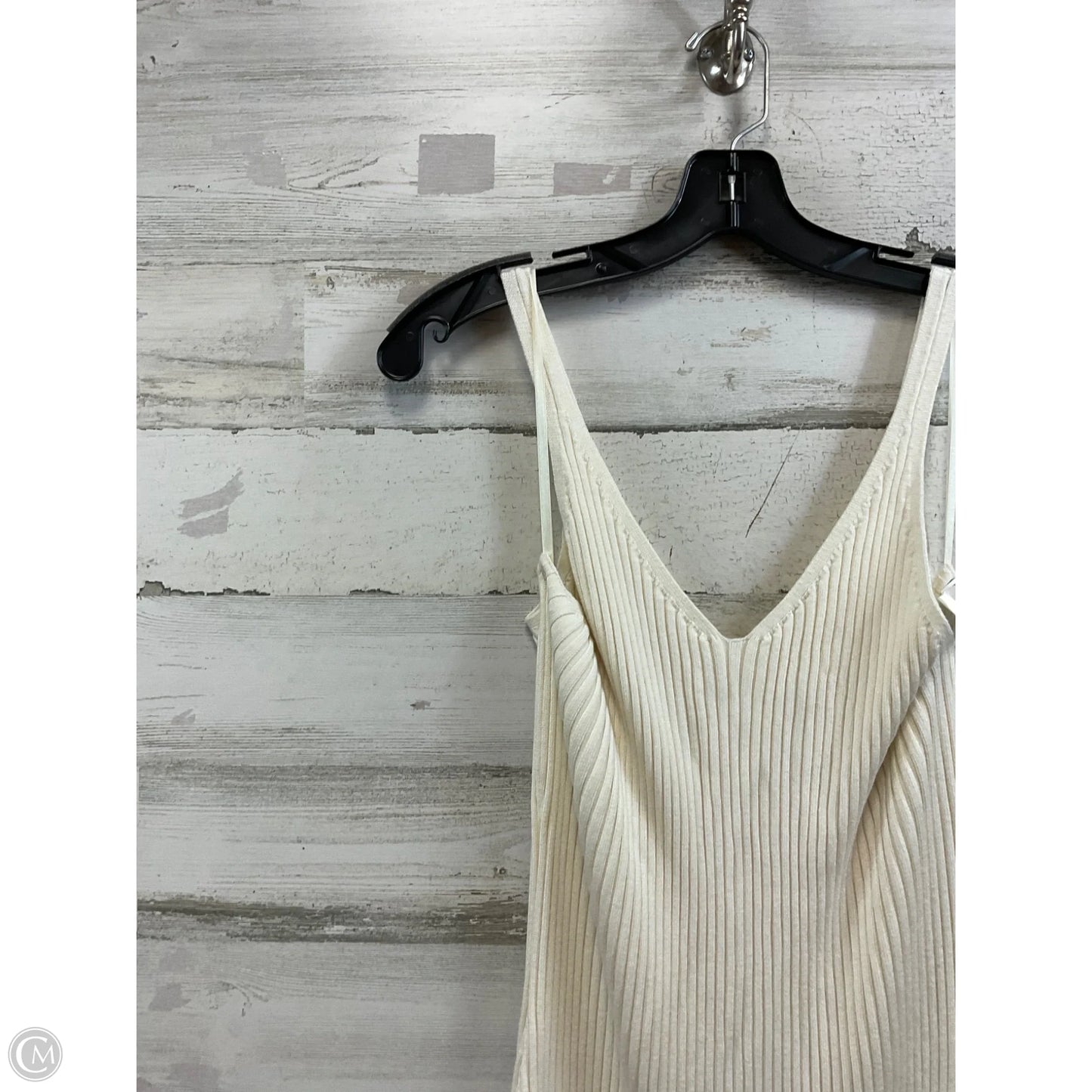 Dress Casual Maxi By Abercrombie And Fitch In Cream, Size: Xl